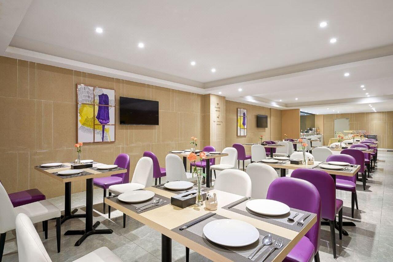 Echarm International Hotel Guangzhou Baiyun International Airport Huadu Plaza Branch - Free Deliver Service To Guangzhou Baiyun International Airport & Free Deliver Service To Canton Fair Complex During Canton Fair Period ภายนอก รูปภาพ