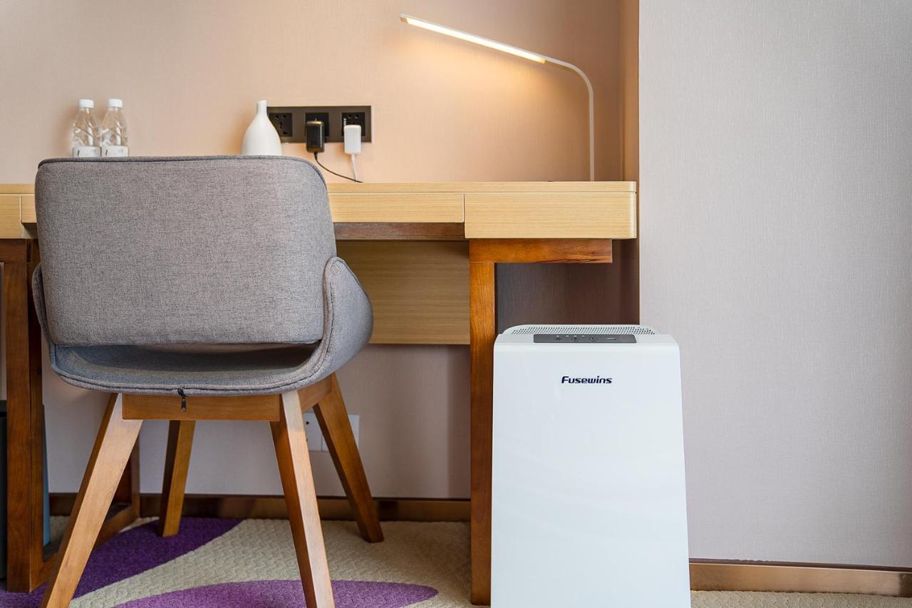 Echarm International Hotel Guangzhou Baiyun International Airport Huadu Plaza Branch - Free Deliver Service To Guangzhou Baiyun International Airport & Free Deliver Service To Canton Fair Complex During Canton Fair Period ภายนอก รูปภาพ